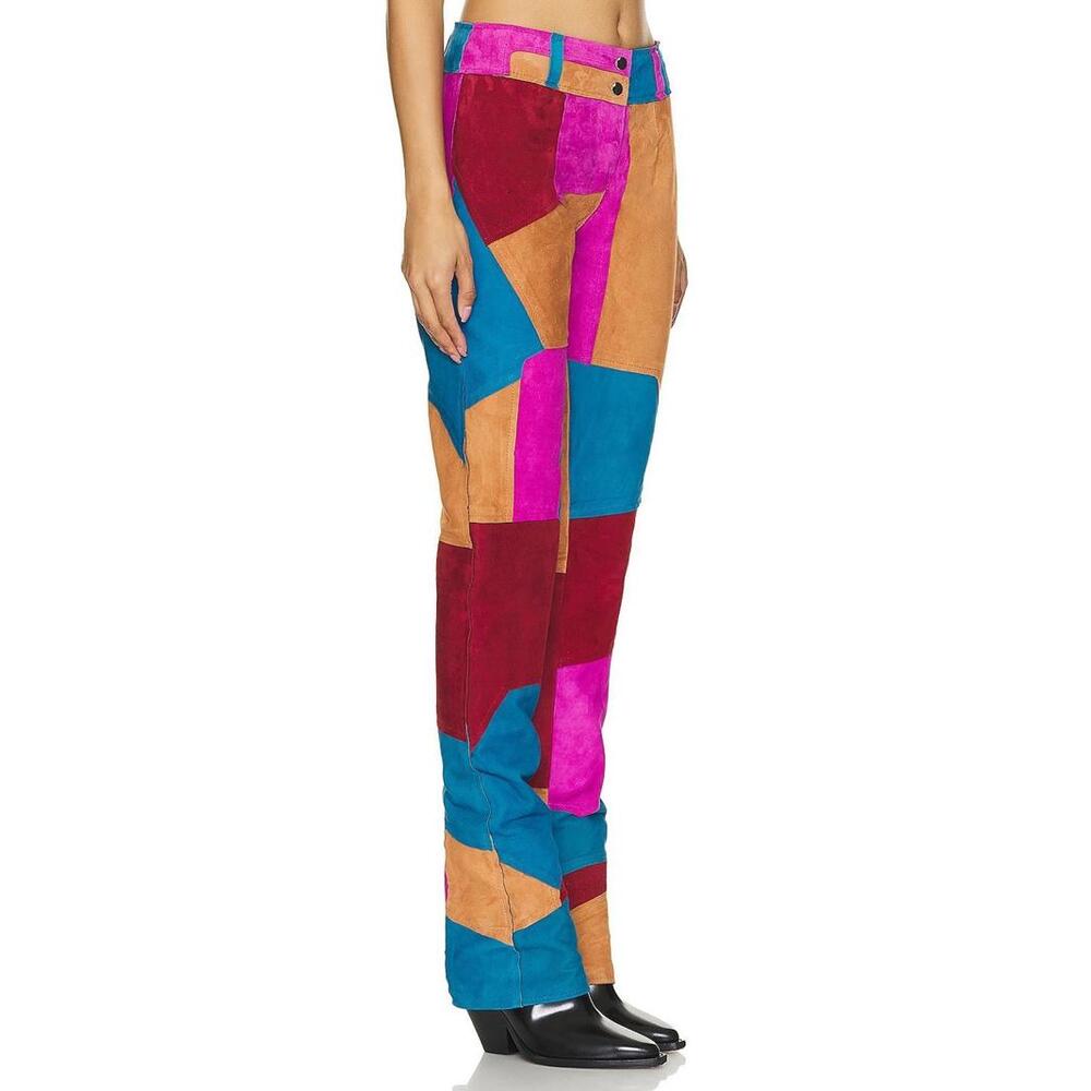 Understated Leather X Revolve 70s Patch Pant In M… - image 3